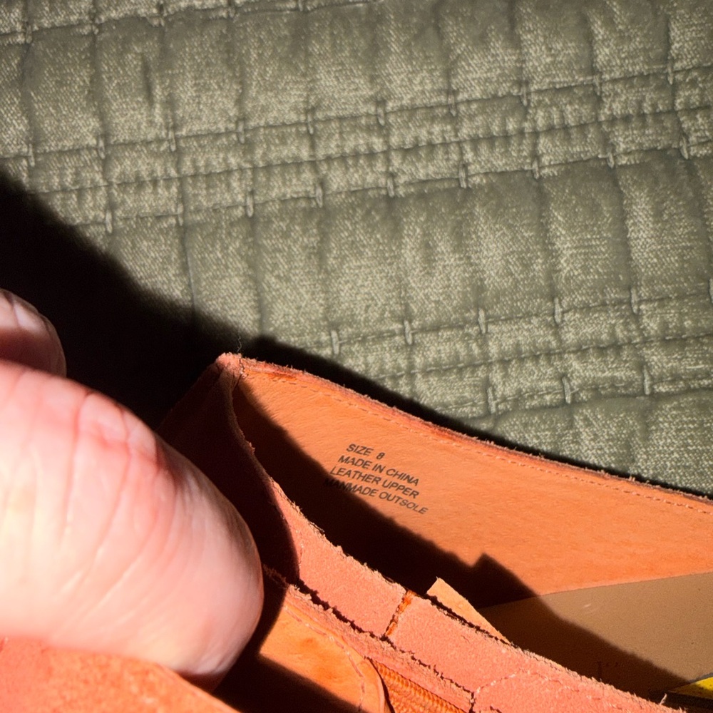 Volatile suede wedge mule slides sz 8 - Picture 3 of 4